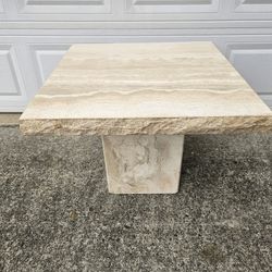 Vintage Italian Marble Side / End Table 