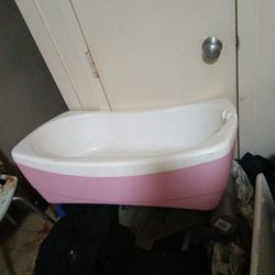 Pink Baby Tub