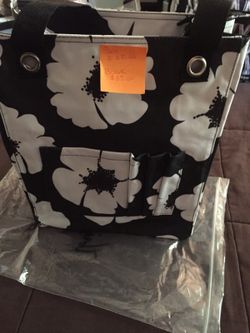 Tall organizing tote