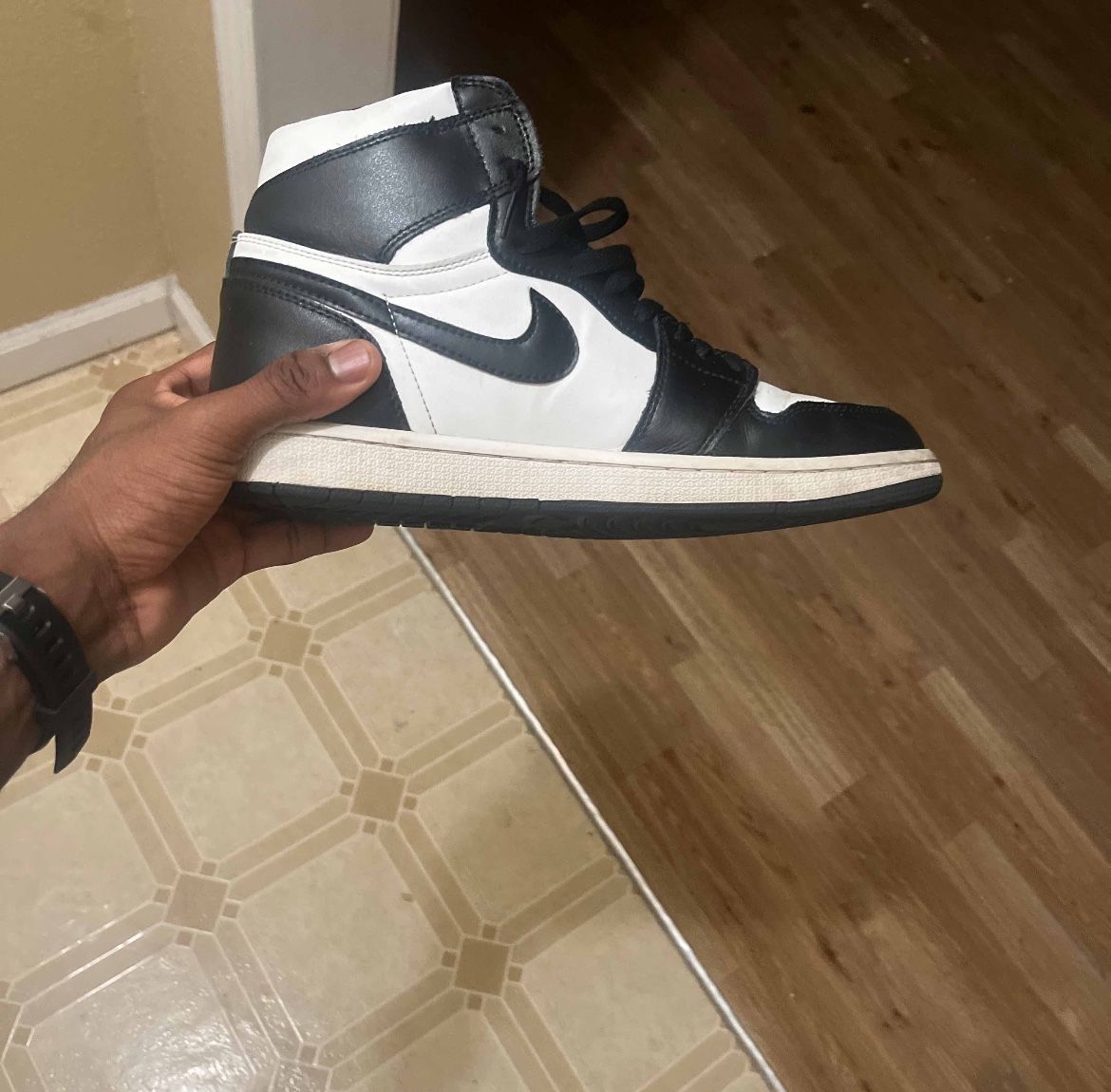 Air Jordan 1 Retro High OG blk/white