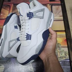 Jordan 4 Midnight Navy Sz 11 Vnds