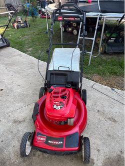 Toro personal pace lawn mower