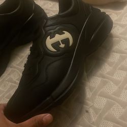 Gucci Rhyton 'Interlocking G - Black Ivory