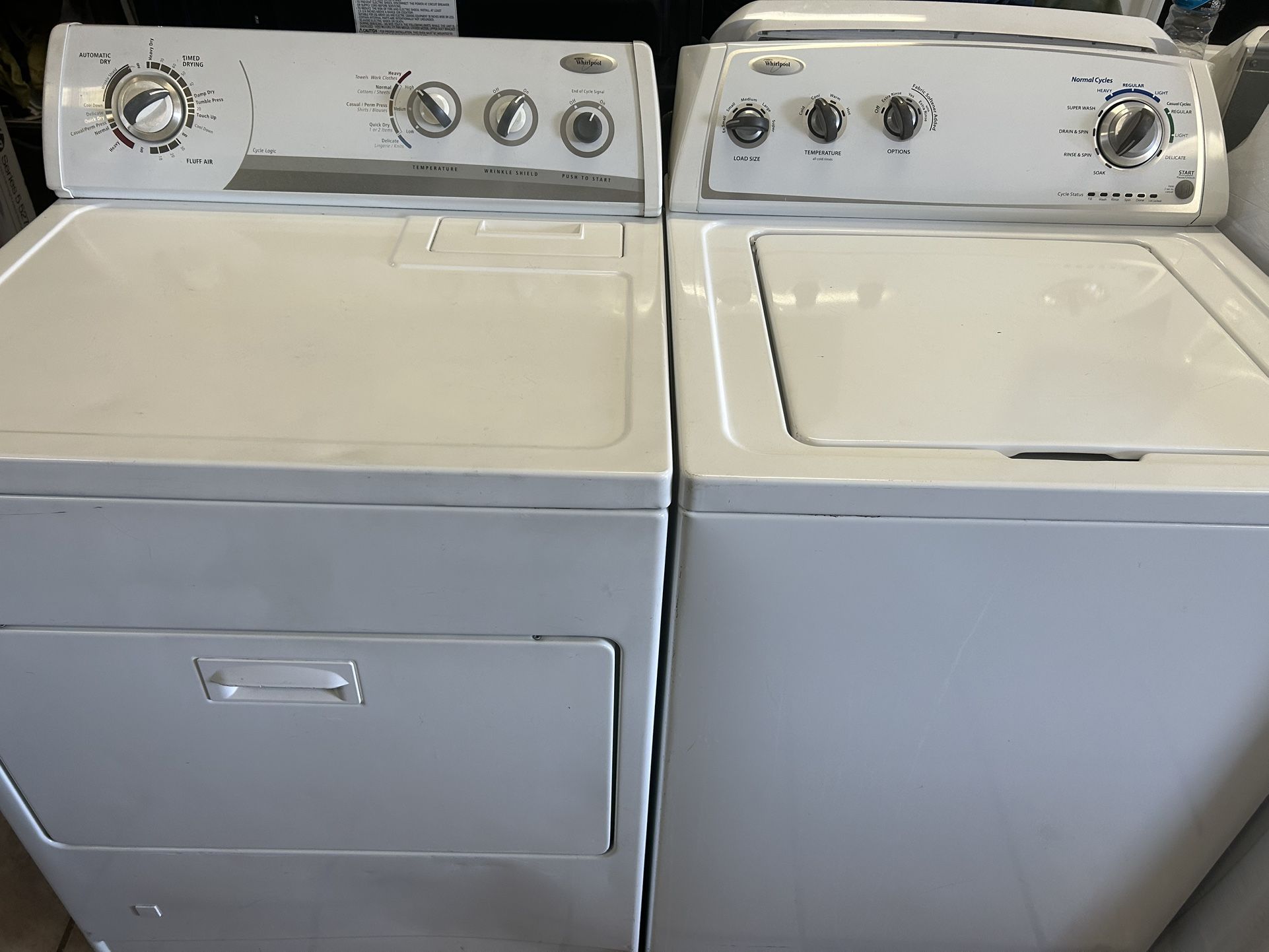 Whirlpool Washer+Dryer (delivery+install Available)