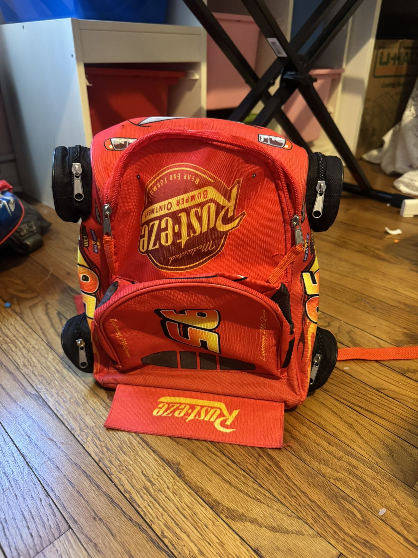 Lightning McQueen backpack from Target
