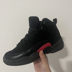 Jordan 12 Retro Black Rush Pink (GS