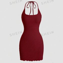 Red Body Con Dress