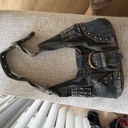 Jean purse y2k style