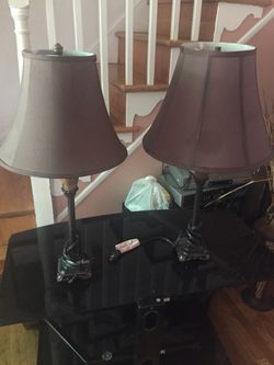 Set of table lamps