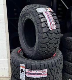 33x12.50R17 American RT 4 Llantas nuevas Instaladas y balanceadas