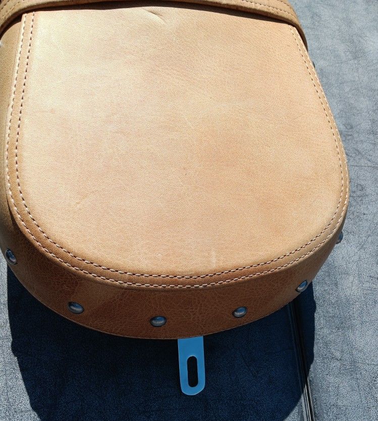 Indian Motorcycle Genuine Leather Passenger Seat