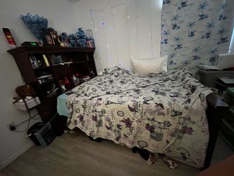 Bed frame and mattress