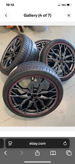 Corvette rims and tires