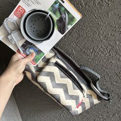 Stroller Bag And Cup Holder