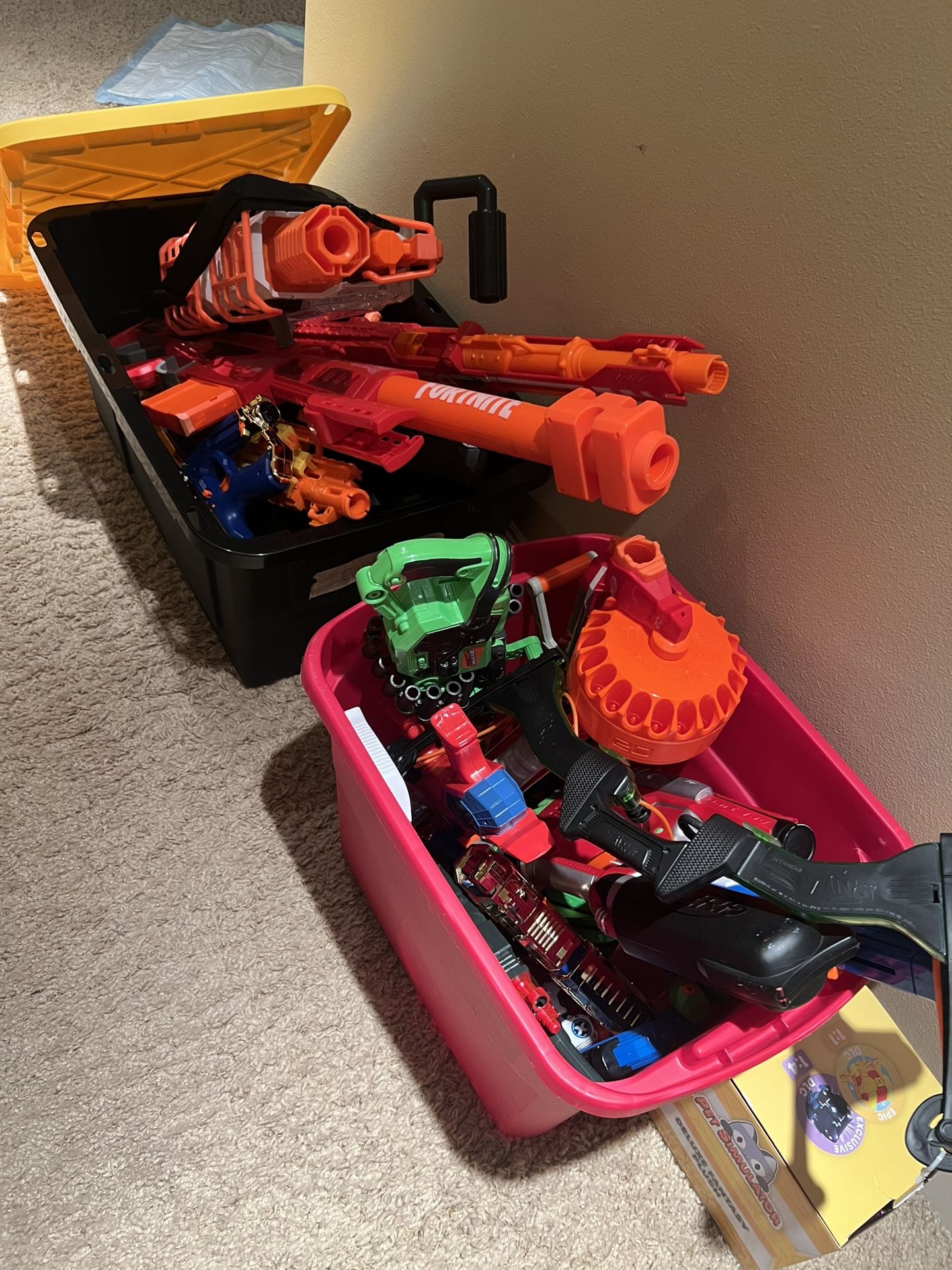 Nerf Gun Lot