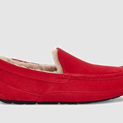 UGG Ascot Samba Red Slippers