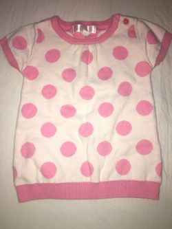 6 month short sleeve sweater