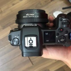 Canon R And Adapter