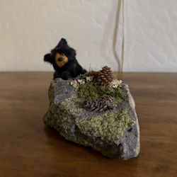 Decorative, Custom Handmade on a Peridot Base, Home Decor and Collectable or a Great Christmas Gift