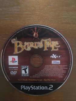Sony PlayStation ps2 bards tale