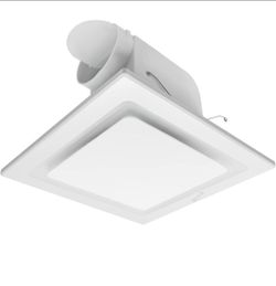 Bathroom Fan Ceiling Mount Exhaust Ventilation,141 CFM 0.7 Sones,4 Inches Duct,White,Very Quiet Ventilation and Exhaust Fan