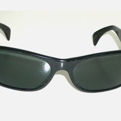 VINTAGE 1980s B&L RAY-BAN W2748 BLACK G15 Sport Sunglasses 