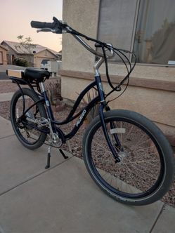 26"x2.45. Wider tires PEDEGO CRUISER E-BIKE. LIKE NEW WITH FRESHLY TUNE UP. ALUMINUM 7 SPEEDS. 36V. 25+ MPG. 👌🏼