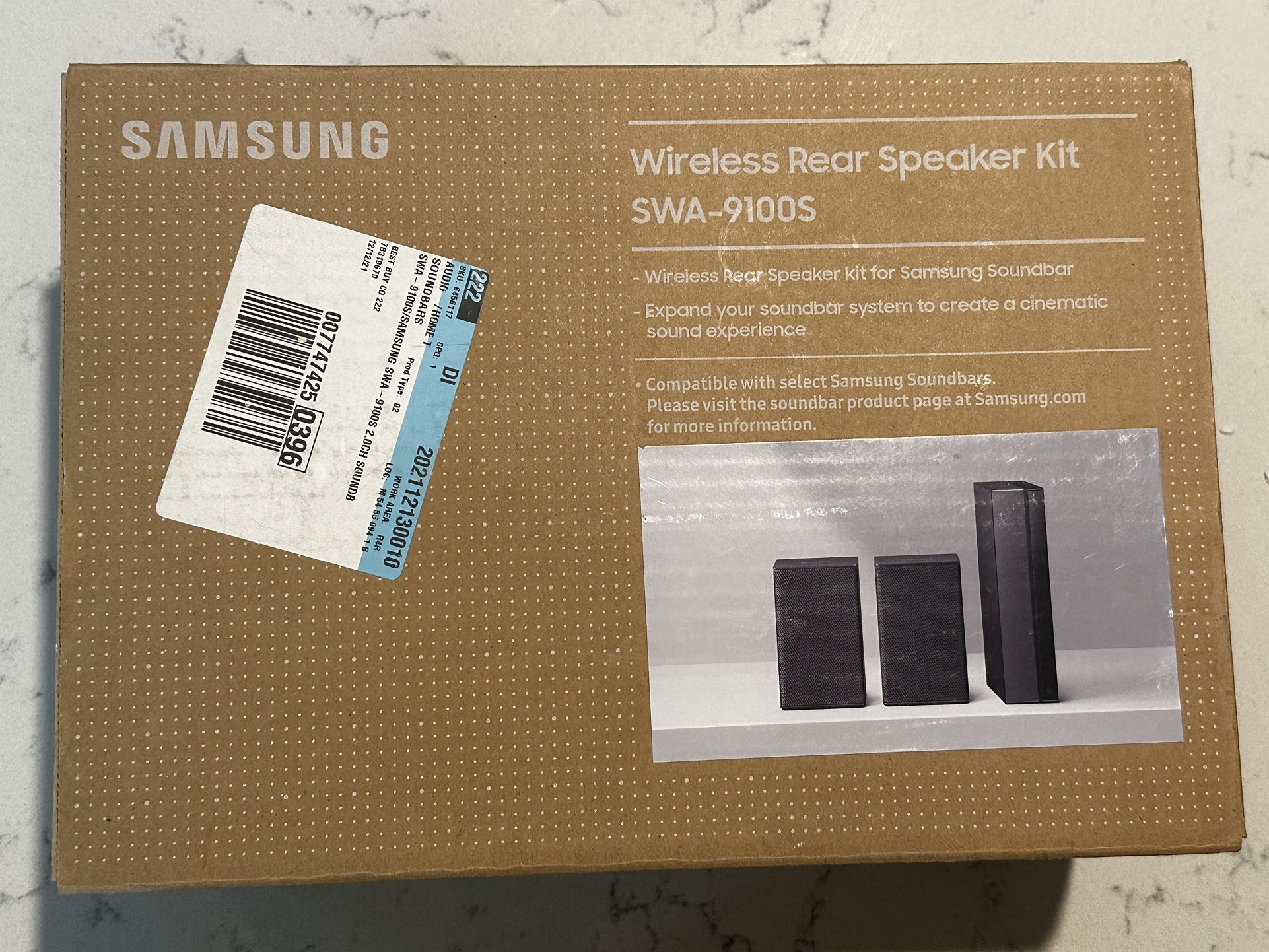 Samsung Wireless Rear Speaker Kit SWA-9100S