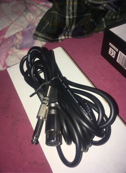 Microphone cable