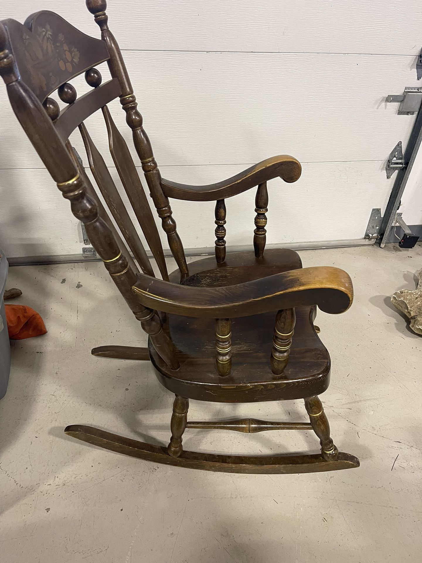 Heavy Duty Wooden Rocking Chair