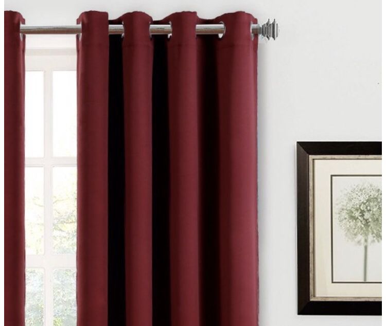 BRAND NEW BLACKOUT CURTAINS 2 PANELS.!!