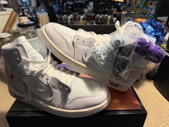 Off White Air Jordan 1 Alaska sizes 11 11.5 12