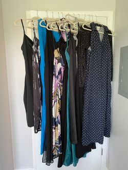 Mix of Dresses - Maeve, Black, Blue, Prints