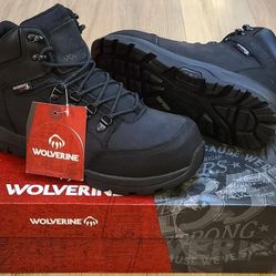 Wolverine Work Boots Size 9 For Men 