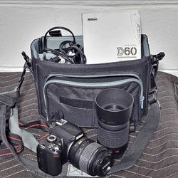 Nikon D60 camera bundle