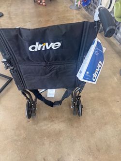 Drive Medical Steel Transport Wheelchair