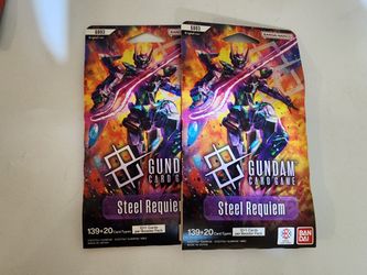 Gundam Steel Requiem Tcg Trading Cards 