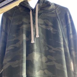 Boys Camo Hoodie 