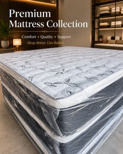 Brand New Ortho Supreme Mattresses – prices vary by size- Enjoy fast Free Delivery - Hablamos espanol
