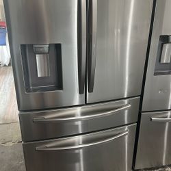 Samsung Stainless Steel Four-Door Refrigerator