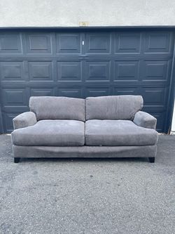 Gray Fabric Couch