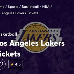 (2) tickets Tues 3/31 Lakers v. Cavaliers Sec 112