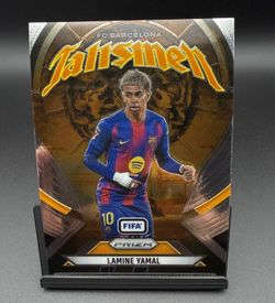 2025-26 Panini Prizm FIFA Lamine Yamal #21 Talismen Barcelona