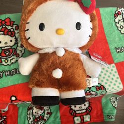Christmas Hello Kitty Reindeer