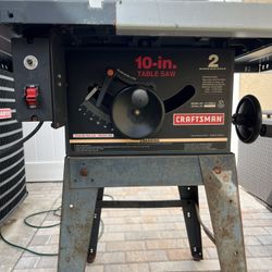 Craftsman 10-inch Table Saw – Model 137.228210