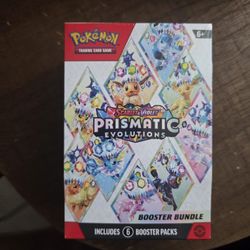 Pokemon - Prismatic Evolutions Booster Bundle 