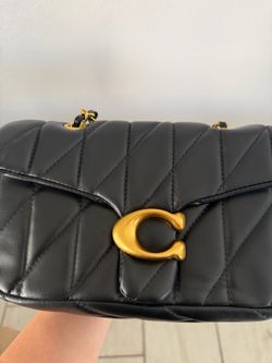 Long Strap Black Bag