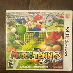 Mario Tennis Open 🎾 3DS Game
