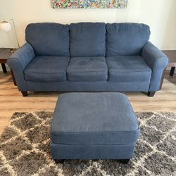 Couch and Ottoman $190