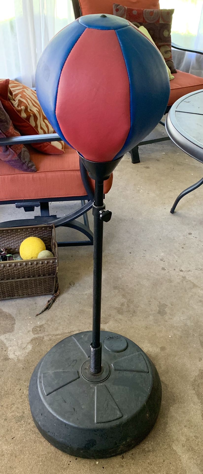 Everlasting Punching Bag with Gloves